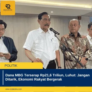 Dana MBG Terserap Rp21,6 Triliun, Luhut: Jangan Ditarik, Ekonomi Rakyat Bergerak Dana MBG Terserap Rp21,6 Triliun, Luhut: Jangan Ditarik, Ekonomi Rakyat Bergerak