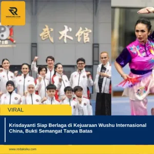 Krisdayanti Siap Berlaga di Kejuaraan Wushu Internasional China, Bukti Semangat Tanpa Batas Krisdayanti Siap Berlaga di Kejuaraan Wushu Internasional China, Bukti Semangat Tanpa Batas