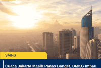 Cuaca Jakarta Masih Panas Banget, BMKG Imbau Warga Hindari Paparan Langsung di Jam-Jam Ini