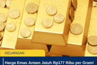 Harga Emas Antam Jatuh Rp177 Ribu per Gram! Ini Penyebab dan Peluang Investasinya