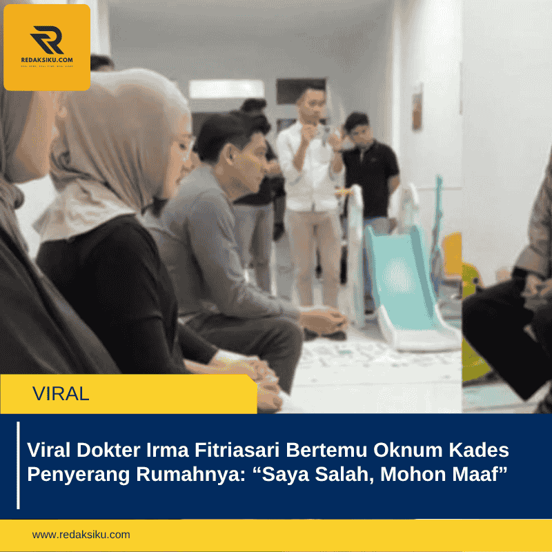 Viral Dokter Irma Fitriasari Bertemu Oknum Kades Penyerang Rumahnya: â€œSaya Salah, Mohon Maafâ€