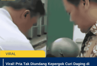 Viral! Pria Tak Diundang Kepergok Curi Daging di Acara Pernikahan TNI, Langsung Diamankan Warga