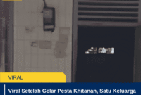 Viral Setelah Gelar Pesta Khitanan, Satu Keluarga di Asahan Diduga Kabur Tinggalkan Rumah