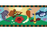 Google Doodle Peringati Hari Cinta Puspa dan Satwa Nasional 2025 dengan Ilustrasi Keanekaragaman Indonesia