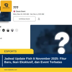 JADWAL UPDATE FISH IT NOVEMBER 2025: FITUR BARU, IKAN EKSKLUSIF, DAN EVENT TERBATAS JADWAL UPDATE FISH IT NOVEMBER 2025: FITUR BARU, IKAN EKSKLUSIF, DAN EVENT TERBATAS