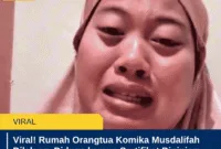Viral! Rumah Orangtua Komika Musdalifah Dilelang, Diduga karena Sertifikat Dipinjam Saudara Sendiri