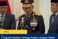 Kapolri Pastikan Terduga Pelaku Ledakan SMAN 72 Jakarta Telah Diamankan