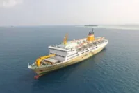 Jadwal penyebrangan kapal terbaru KM Lawit dari Karimun Jawa ke Semarang di bulan Desember 2025. (Foto: PELNI)