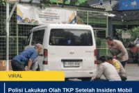 Polisi Lakukan Olah TKP Setelah Insiden Mobil MBG Tabrak Siswa di SD Kalibaru