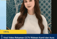 Viral Video Rekaman CCTV Ridwan Kamil dan Aura Kasih di TikTok, Warganet Ramai Cari â€œLinkâ€