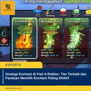 Strategi Enchant di Fish It Roblox: Tier Terbaik dan Panduan Memilih Enchant Paling Efektif