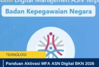 Panduan Aktivasi MFA ASN Digital BKN 2026 untuk Perlindungan Keamanan Data Pegawai