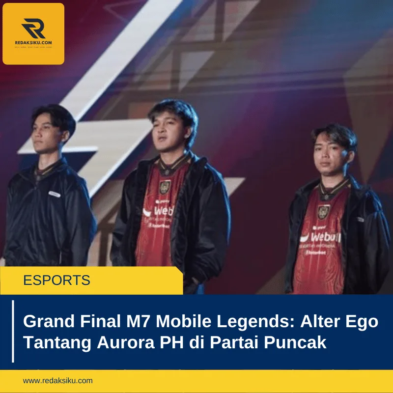 Grand Final M7 Mobile Legends: Alter Ego Tantang Aurora PH di Partai Puncak