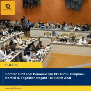 Sorotan DPR soal Penonaktifan PBI BPJS, Pimpinan Komisi IX Tegaskan Negara Tak Boleh Abai Sorotan DPR soal Penonaktifan PBI BPJS, Pimpinan Komisi IX Tegaskan Negara Tak Boleh Abai