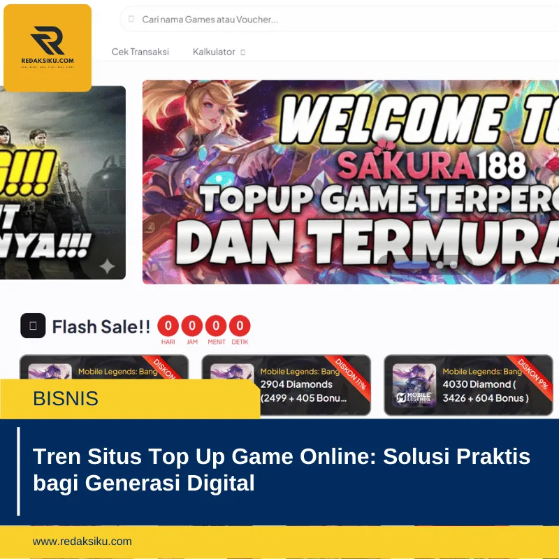 Tren Situs Top Up Game Online: Solusi Praktis bagi Generasi Digital