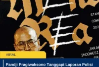 Pandji Pragiwaksono Tanggapi Laporan Polisi soal Materi Stand-Up “Mens Rea” di Netflix