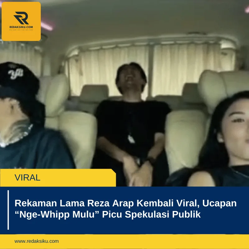 Rekaman Lama Reza Arap Kembali Viral, Ucapan ÃƒÂ¢Ã¢â€šÂ¬Ã…â€œNge-Whipp MuluÃƒÂ¢Ã¢â€šÂ¬Ã‚Â Picu Spekulasi Publik