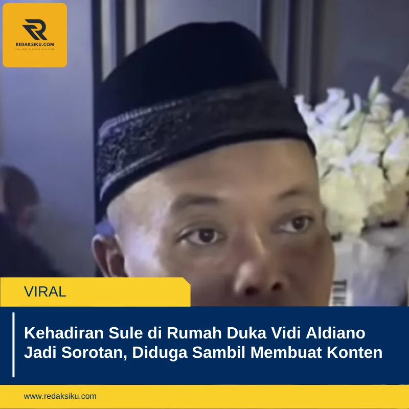 Kehadiran Sule di Rumah Duka Vidi Aldiano Jadi Sorotan, Diduga Sambil Membuat Konten