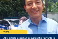 ASN di Solo Bocorkan Dokumen Rio Haryanto ke Media Sosial, Dijatuhi Sanksi Pemotongan Gaji