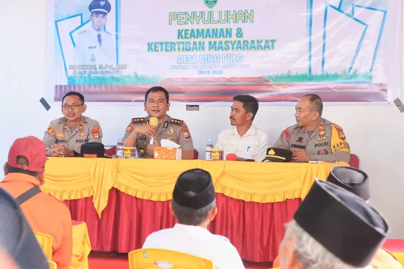 Kapolres Barru ke Bulo-Bulo, Keharmonisan Warga dan Budaya To Bentong Bikin Kagum