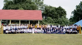 Last Ceremony SMPN 24 Barru Jadi Momen Haru Pelepasan Siswa Kelas IX