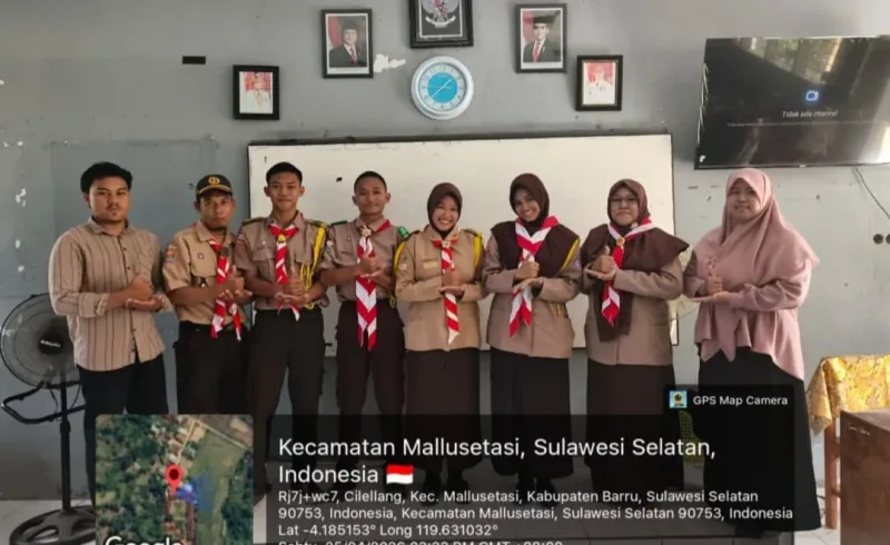 Pramuka SMAN 4 Barru Cetak Pengurus Baru 2026