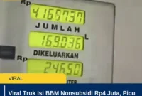 Viral Truk Isi BBM Nonsubsidi Rp4 Juta, Picu Kekhawatiran Kenaikan Harga Barang