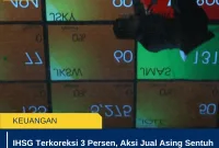 IHSG Terkoreksi 3 Persen, Aksi Jual Asing Sentuh Rp2 Triliun pada Sesi I Perdagangan