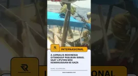 4 Jurnalis Indonesia Ditangkap Pasukan Israel Saat Liputan Misi Kemanusiaan ke Gaza