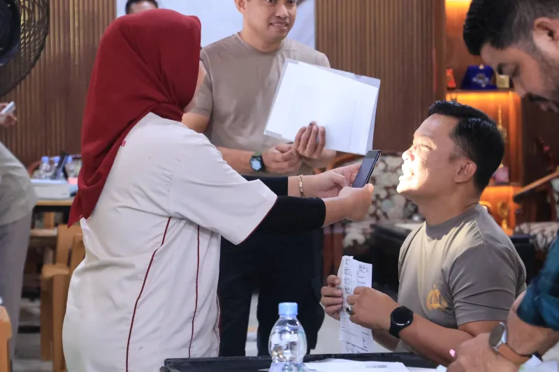 Polres Barru Gelar Rikes 2026, Personel Jalani Pemeriksaan Kesehatan Lengkap