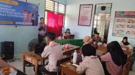 Workshop Peningkatan Kompetensi Guru di UPTD SMP Negeri 24 Barru Dorong Pembelajaran Efektif dan Inovatif