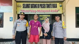 Kapolsek Pujananting Dampingi Rehabilitasi Warga ODGJ