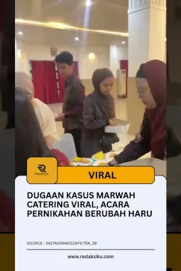 Dugaan Kasus Marwah Catering Viral, Acara Pernikahan Berubah Haru