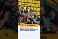 Gamba Osaka Juara, Serahkan Trofi ke Suporter Usai Kalahkan Al Nassr