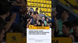Gamba Osaka Juara, Serahkan Trofi ke Suporter Usai Kalahkan Al Nassr