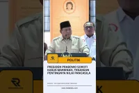 Presiden Prabowo Soroti Kasus Marsinah, Tegaskan Pentingnya Nilai Pancasila