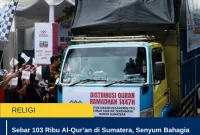 Sebar 103 Ribu Al-Qur’an di Sumatera, Senyum Bahagia Santri Jadi Bukti Nyata Manfaat Wakaf!