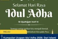 Kumpulan Ucapan Idul Adha 2026: Dari Islami hingga Kekinian, Siap Viral di WA & IG!