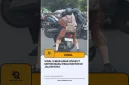 Viral! Emak-Emak Angkut Motor Baru Pakai Motor di Jalan Raya