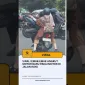 Viral! Emak-Emak Angkut Motor Baru Pakai Motor di Jalan Raya