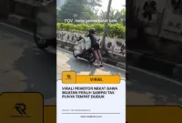 Viral! Pemotor Nekat Bawa Muatan Penuh Sampai Tak Punya Tempat Duduk