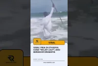 Viral! Pria di Ethiopia Coba “Belah Laut”, Aksi Berakhir Dramatis