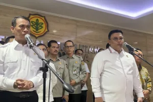 SATGAS PANGAN POLRI MENYELIDIKI DUGAAN KARTEL HARGA TBS SAWIT SETELAH HARGA PETANI TURUN SAAT HARGA CPO DUNIA NAIK. (FOTO: HUMAS POLRI)
