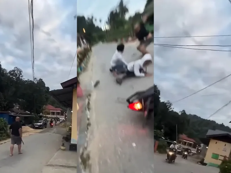 Warga di Kendari jadi korban tabrakan setelah menegur pengendara motor yang diduga berkendara ugal-ugalan. Simak kronologi lengkap kejadiannya. (Foto: Instagram @fakta.indo)