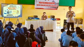 Polres Barru Turun ke Sekolah, Edukasi Siswa SMPN 1 Soal Bahaya Bullying dan Sanksi Hukum