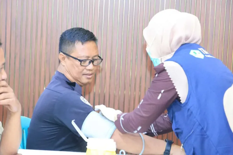 Polres Barru Gelar Pemeriksaan Kesehatan