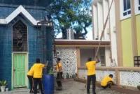 Sambut Hari Bhayangkara ke-80, Polisi Bersihkan Masjid di Sejumlah Kecamatan di Barru