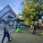 Masjid Nurul Amri, Gereja Toraja, dan Gereja Santa Maria menjadi sasaran kegiatan yang melibatkan seluruh personel Satlantas Polres Barru.