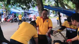 “Tak Hanya Jaga Kamtibmas, Polres Barru Gelar Aksi Peduli Lingkungan”