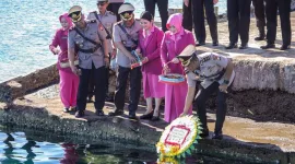 Jelang Hari Bhayangkara, Polres Barru Kenang Jasa Pahlawan